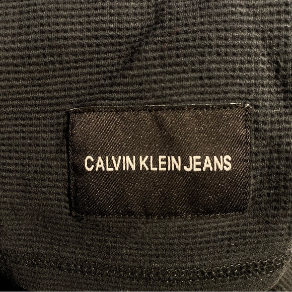 CALVIN KLEIN black crewneck sweater - Picture 5 of 6